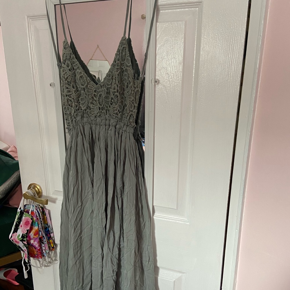 Sage Ancient Rome Dress